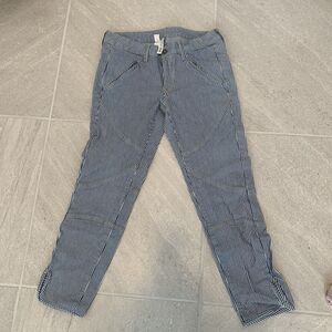 Mng Jeans Skinny Cropped Pants Size 6